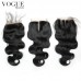 4x4 Lace Top Closure Body Wave,Brazilian Virgin Hair Free/2/3 Part